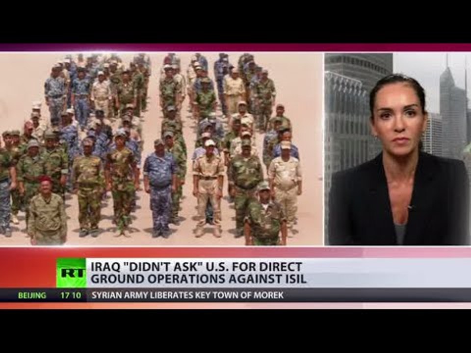 'We have enough soldiers': Iraq 'never asked' US for ground ops against ISIS