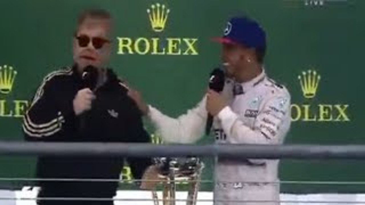 F1 2015 USA GP Podium Interview