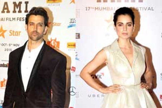 Rumored lovers Hrithik-Kangana royally snub each other!