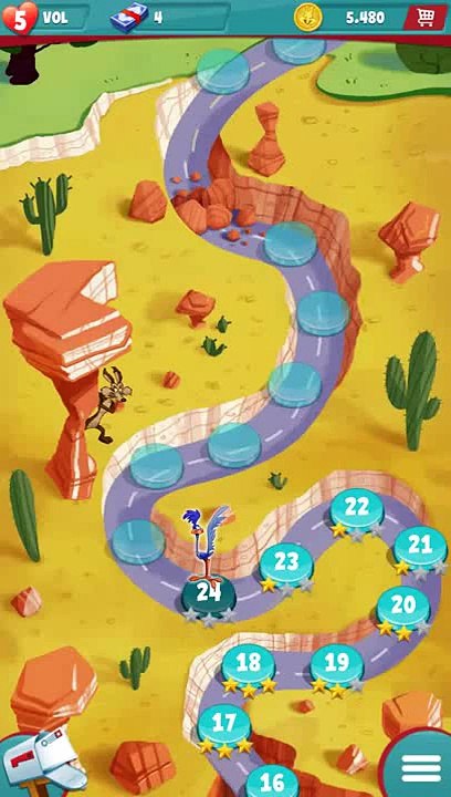Looney Tunes Dash Episode 2 ; Road Runner and Coyote Level 23 -30 Part 2