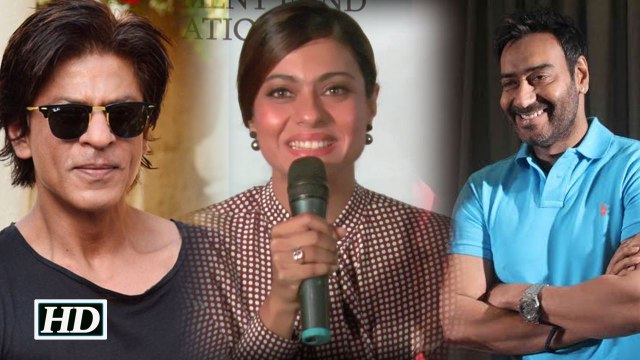 Ajay Devgn vs SRK Kajol Calls Ajay Devgns Dilwale Is The Best