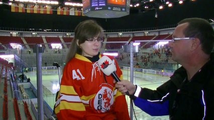 Eishockey aus einem anderen Blickwinkel