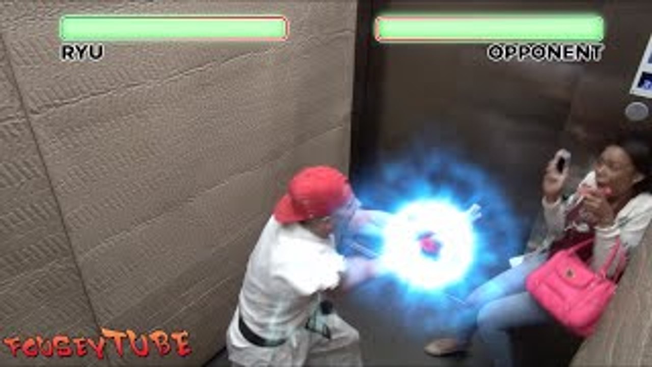 MORTAL KOMBAT ELEVATOR PRANK!
