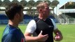 Yasir Shah bowling session with Shane Warne