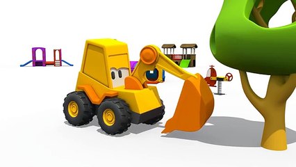 GARBAGE TRUCK! Excavator Max - Surprise Egg Games! - Hide & Seek!