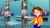 London Bridge Is Falling Down | 3D Cartoon Nursery Rhymes | Top Kids Rhymes With Lyrics