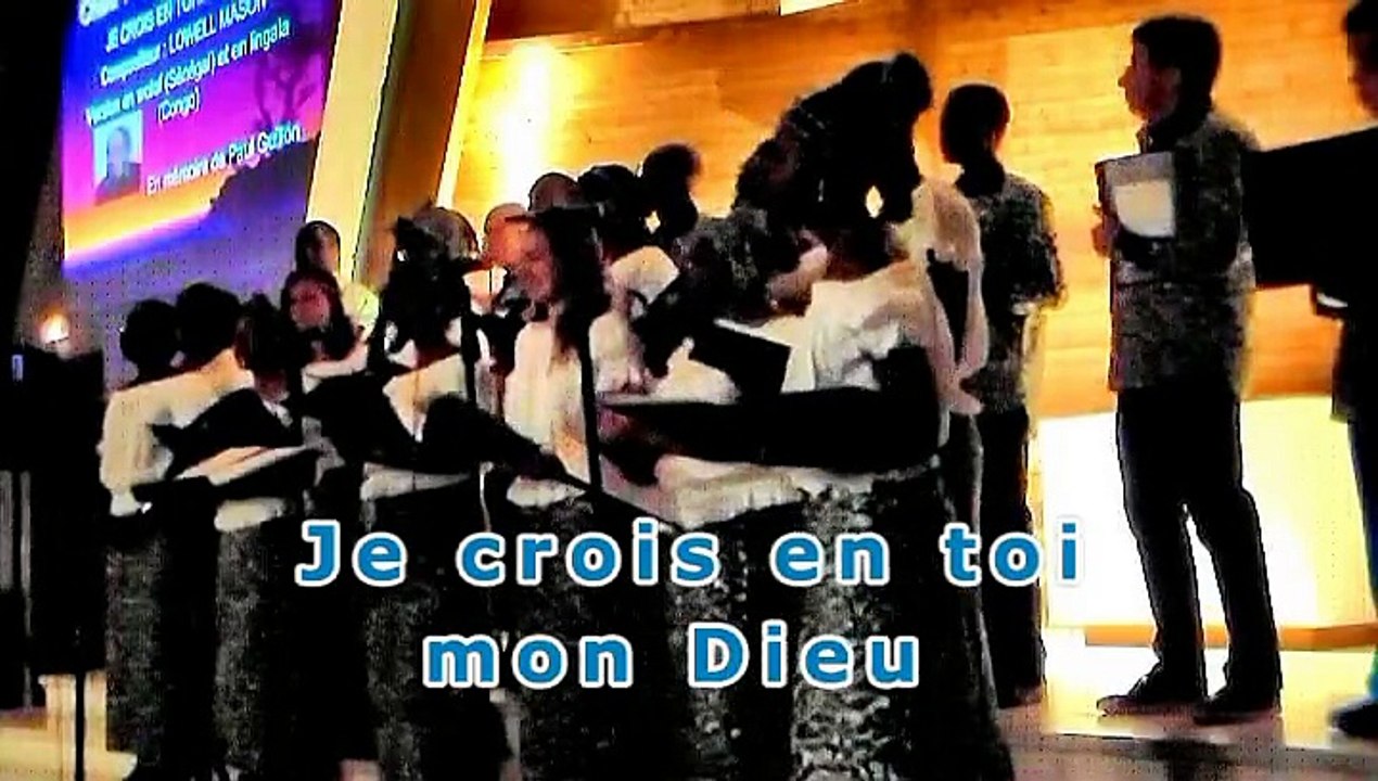 Je crois en toi mon Dieu