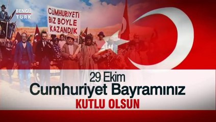 TÜRKİYE CUMHURİYETİ'NİN 92. YILI KUTLU OLSUN...