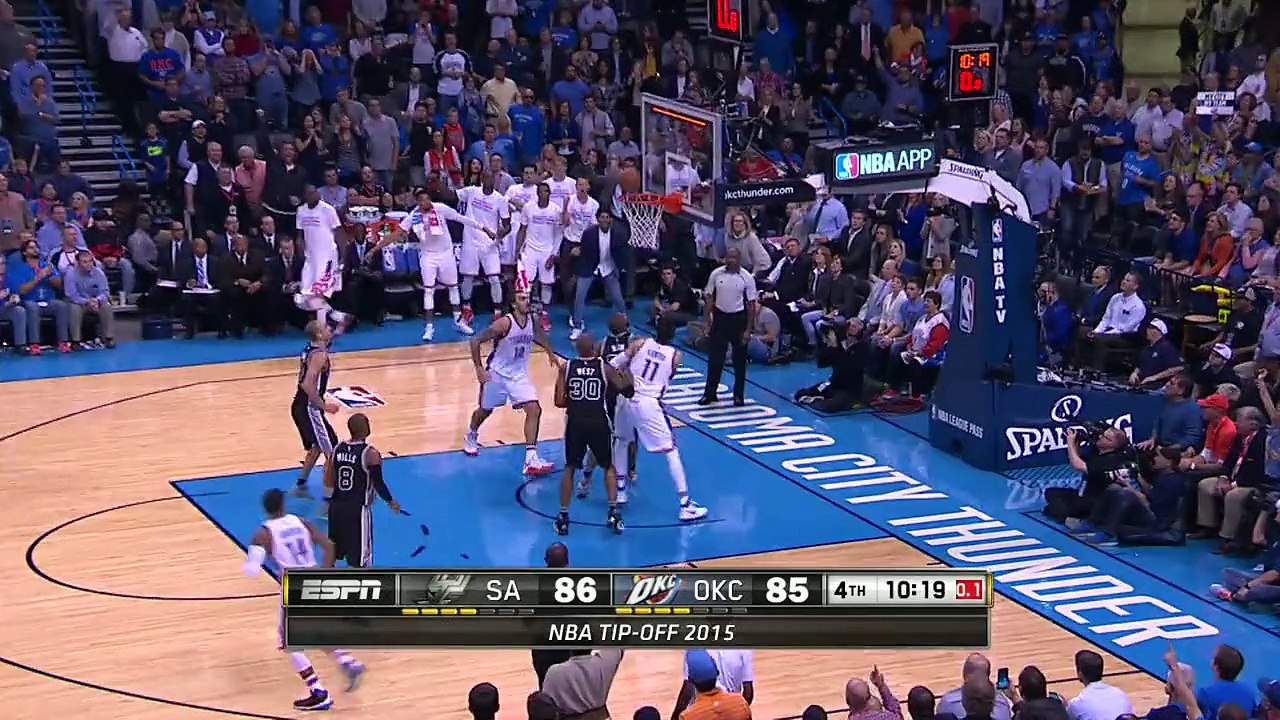 Spurs vs. Thunder