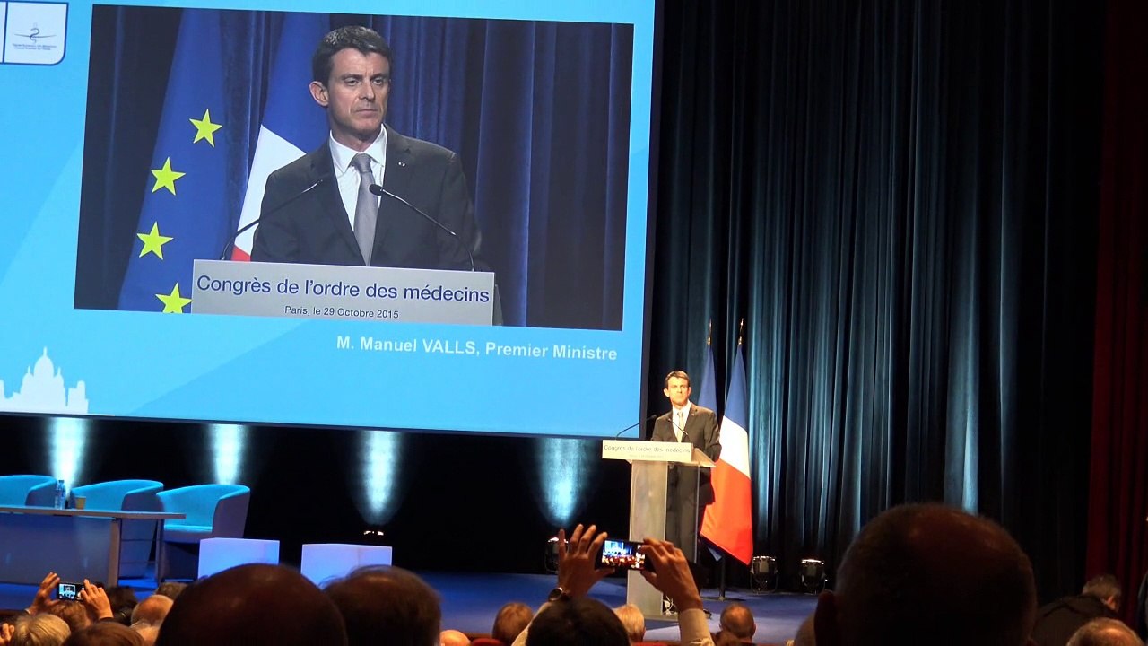 Discours Manuel VALLS au CNOM