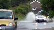 Police Land Rover Discovery 4 Wading
