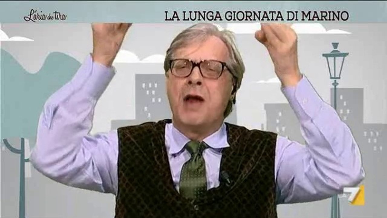 Sgarbi vs Sabella: 'Vergognatevi, avete inventato la mafia romana!'