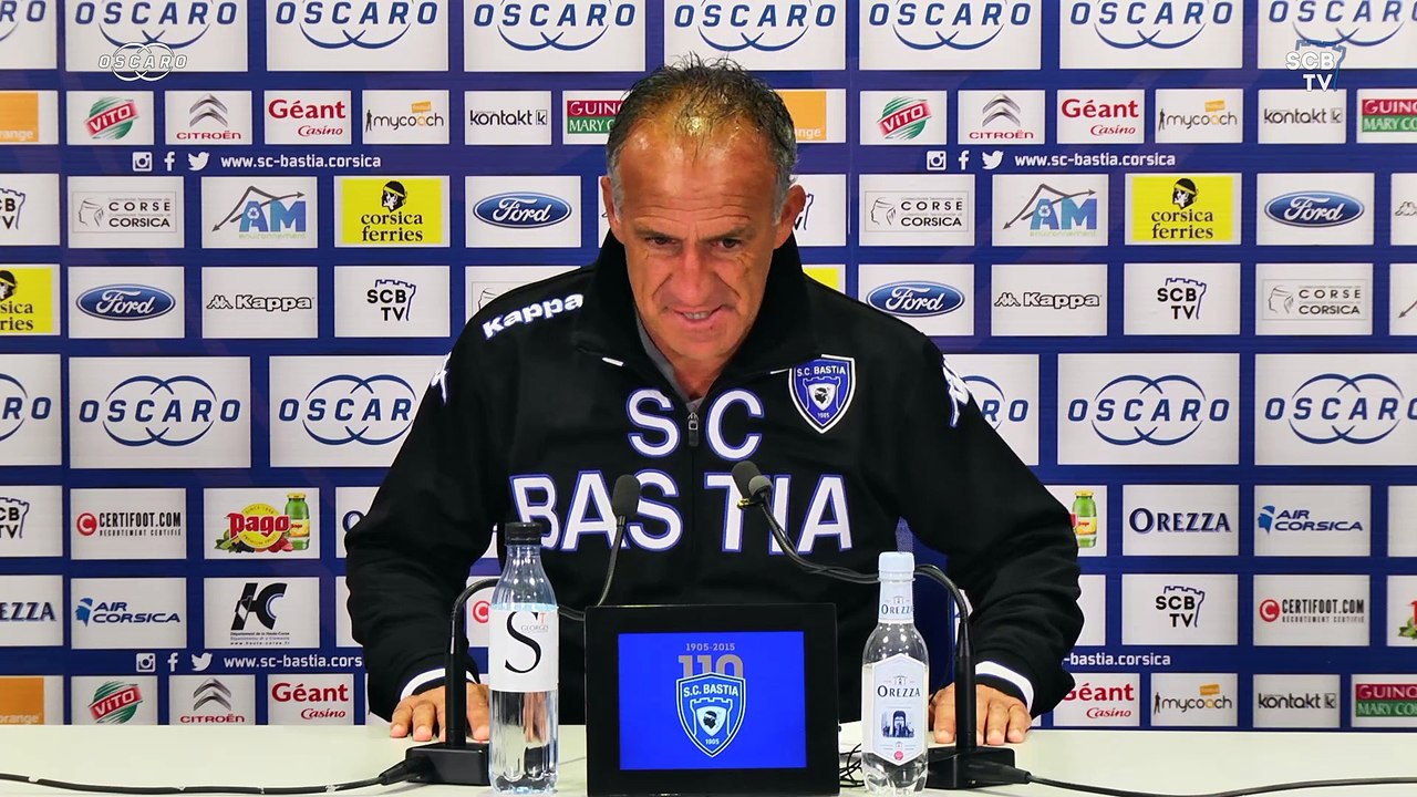 Bastia-Caen : Conf. d'avant-match de G. Printant