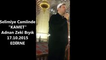 Müftü Adnan Zeki Bıyık'dan KAMET-Selimiye Camii