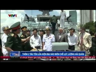 Thêm 2 tàu tên lửa hiện đại vào biên chế lực lượng hải quân