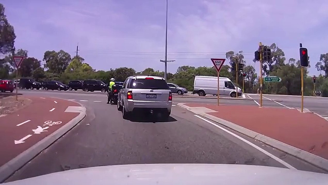 Car Hits Cop  Bad Luck Brian