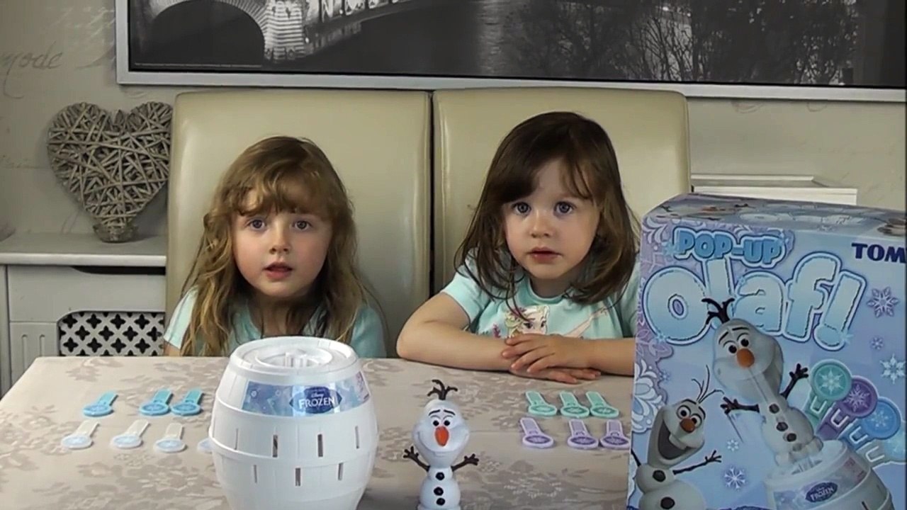 What The Kids Think Episode 4 Disney Frozen Pop Up Olaf Toy Game Play