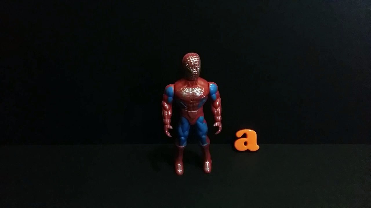 Spiderman Cartoons ABC Songs For Children | Spiderman ABC Alphabets Songs for Babies, Kids