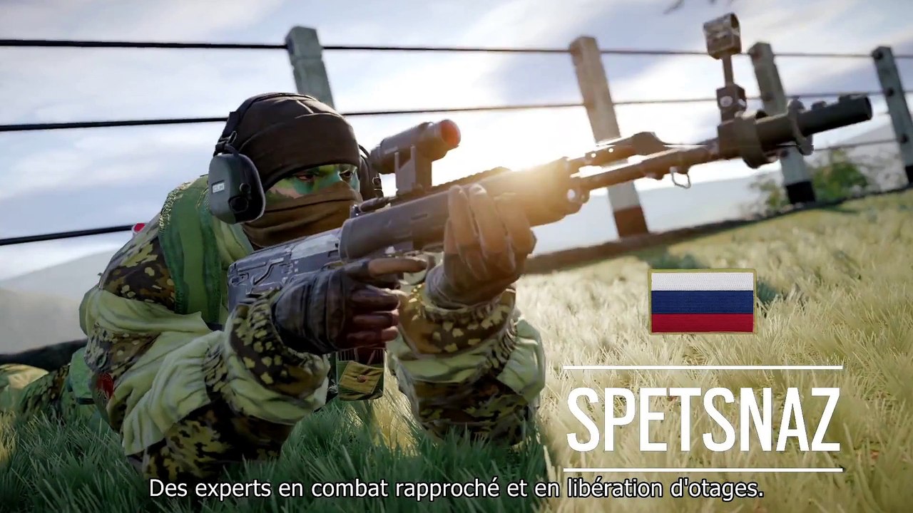 Rainbow Six Siege - Découvrez le Spetsnaz [FR]