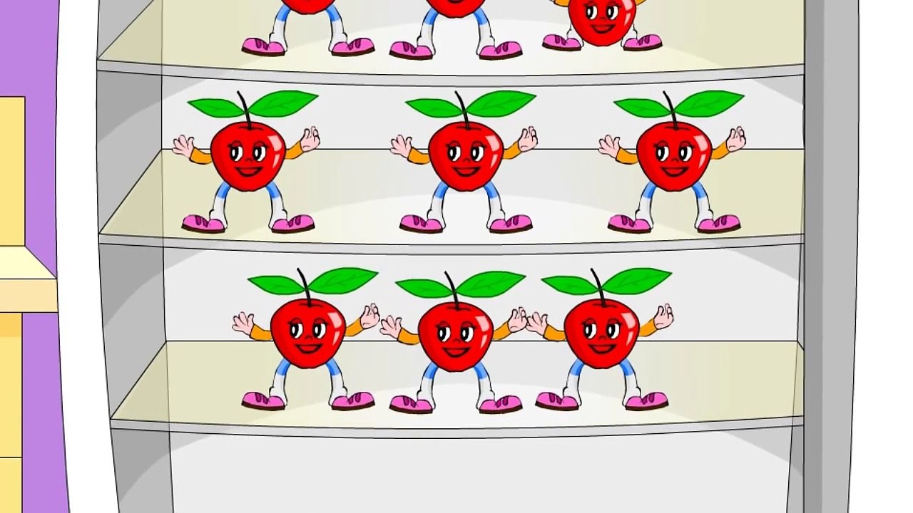 An Apple A Day English Nursery Rhymes Cartoon/Animated Rhymes For Kids