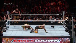 Dean Ambrose, Ryback & Cesaro vs. The Wyatt Family- SmackDown, Oct. 29, 2015