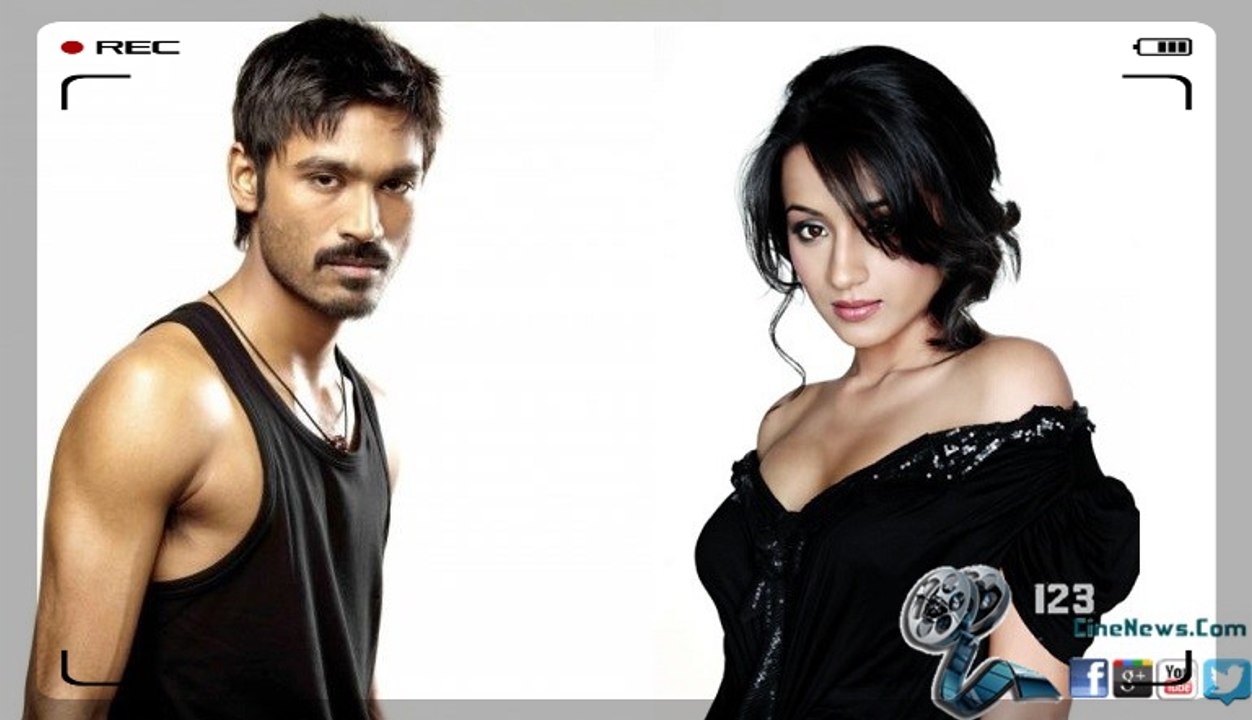 Dhanush to pair up with Trisha for the first time| 123 Cine news | Tamil Cinema news Online