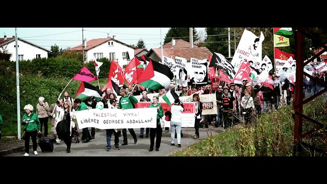 Manifestation à Lannemezan pour la libération de Georges Abdallah - 24 octobre 2015