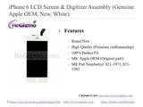 iPhone 6 Parts- Battery, LCD Screen & Digitizer Assembly