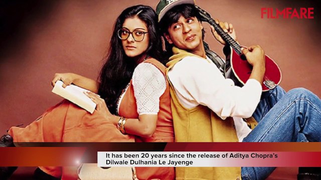 Shah-Rukh-Khan Kajol-Celebrate-20-Years-Of-Dilwale Dulhania Le Jayenge