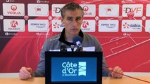 Conférence de presse d'Olivier Dall'Oglio avant DFCO-Stade Brestois 29