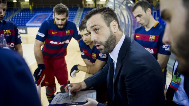 Hoquei patins: Ricard Muñoz i Aitor Egurrola abans de la Supercopa d’Espanya