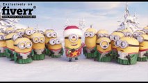 Minions Christmas Greeting Card