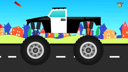 Мультики про машинки - Moster Truck Police (Полицейский Тр�
