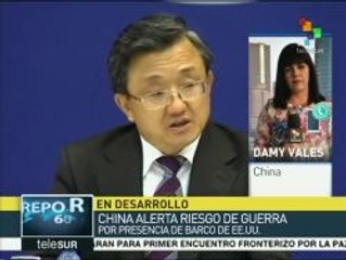 EE.UU. violó soberanía china en el mar meridional