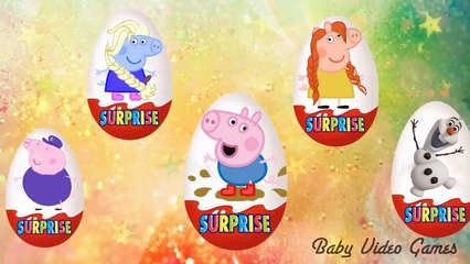 Peppa Frozen Song | Royal Sisters Elsa Anna Surprise | Princess Frozen Fan Made