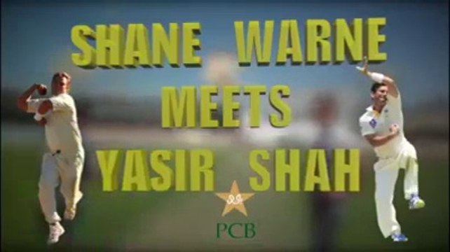 Shane Warne Teach Some Lessons To Yasir Shah