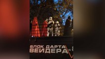 Darth Vader campaigns in Ukraine