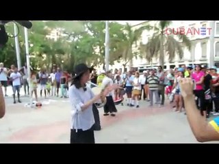 El Arte y folclor surcoreano en La Habana Vieja, Cuba