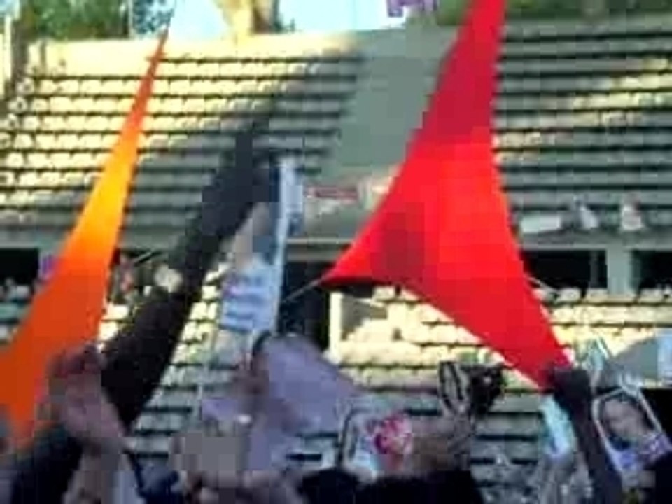 ségolène au stade charlety