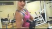 BodyBuilding Babes - Blonde Flexing and Pump Muscles