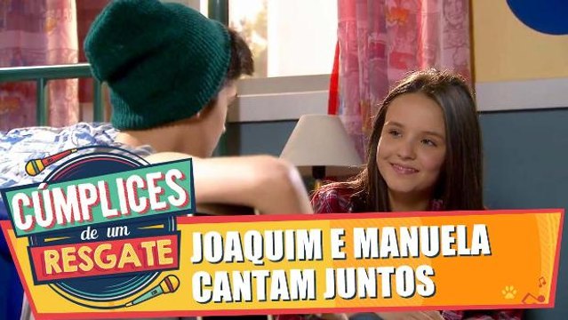 Joaquim e Manuela cantam juntos