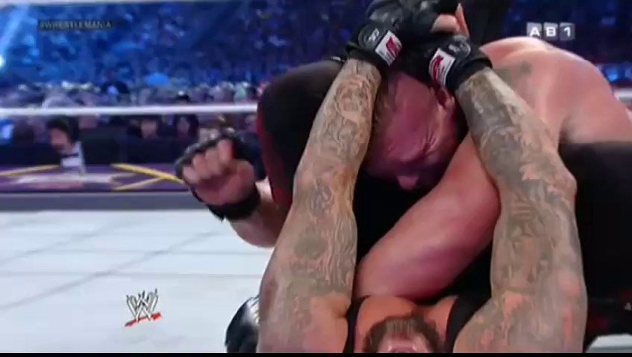 WWE PPV WRESTLEMANIA 2014 : Brock Lesnar vs The Undertaker AB1 (VERSION FRANCAIS) VF