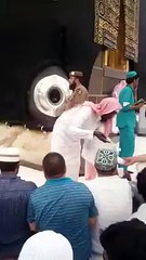 Holy Khana Kaba Closely Beautiful Scene