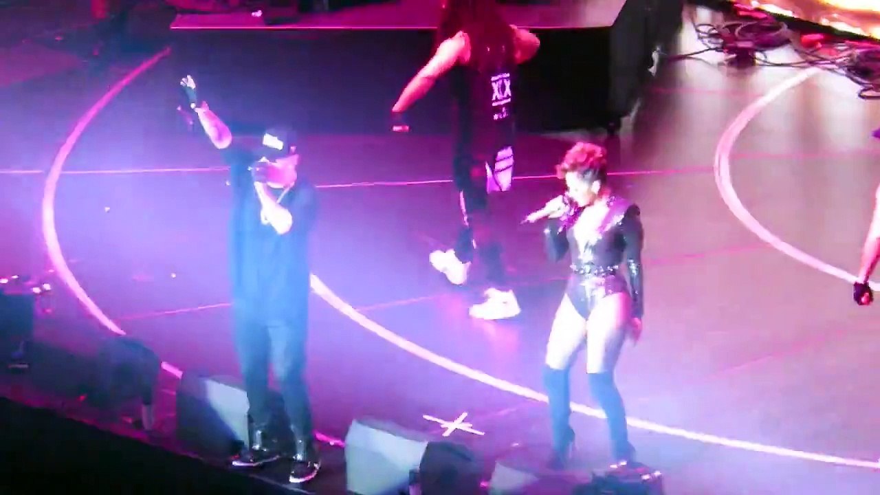 Jennifer Lopez  performing at Megaton Madison square Garden NYC