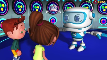 Robo - The Robot Song   Videogyan 3D Rhymes   Nursery Rhymes For Children