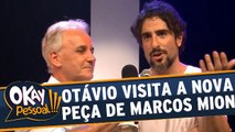 Otávio Mesquita vai à peça de Marcos Mion