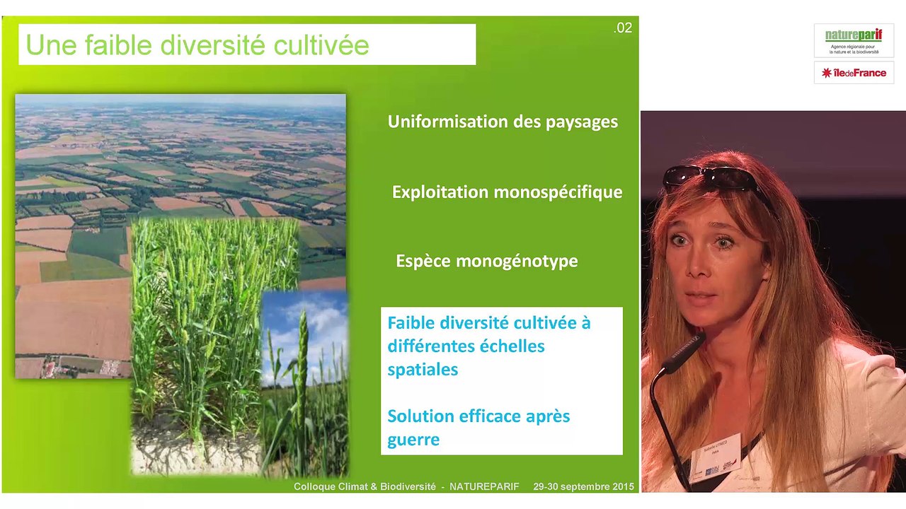 Isabelle LITRICO - Le rôle de la diversité génétique et spécifique dans les cultures
