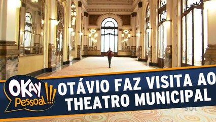 Otávio Mesquita faz belo passeio no Theatro Municipal