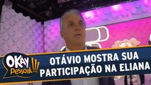 Otávio Mesquita mostra bastidores da participação no Programa Eliana