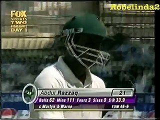 All out 59 & 53- worst team batting ever in a test match.